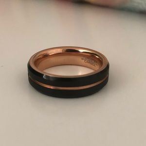 Tungsten wedding ring